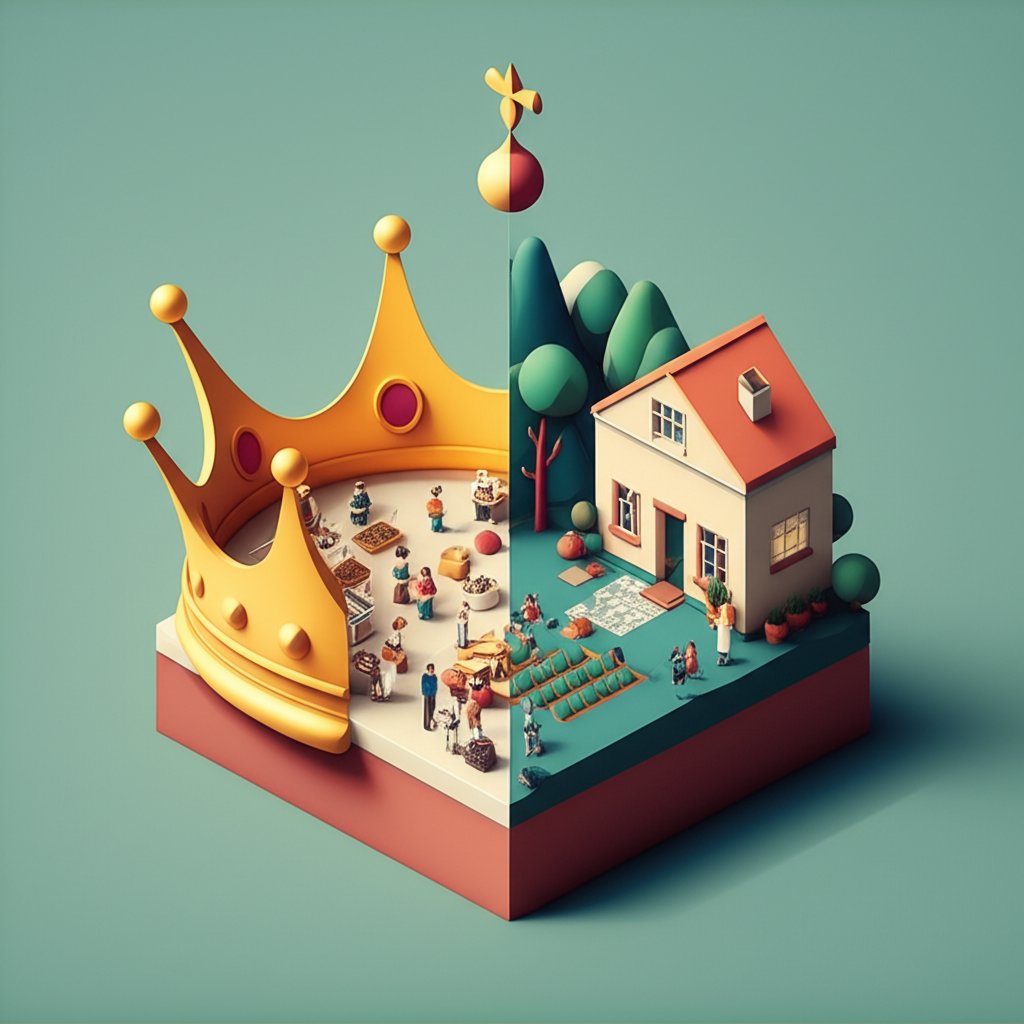 Illustrating historical shift from courtly drama to common life.