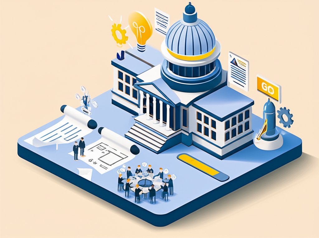 Governmental project lifecycle: from idea conception to operational launch.
