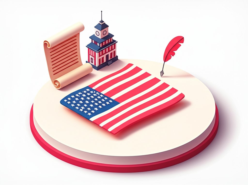 July 4, 1776: Signing of the American Declaration of Independence.