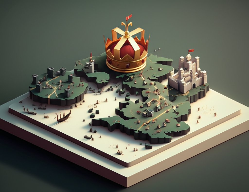 Shaping a United Britain: warlords unify to form a kingdom.