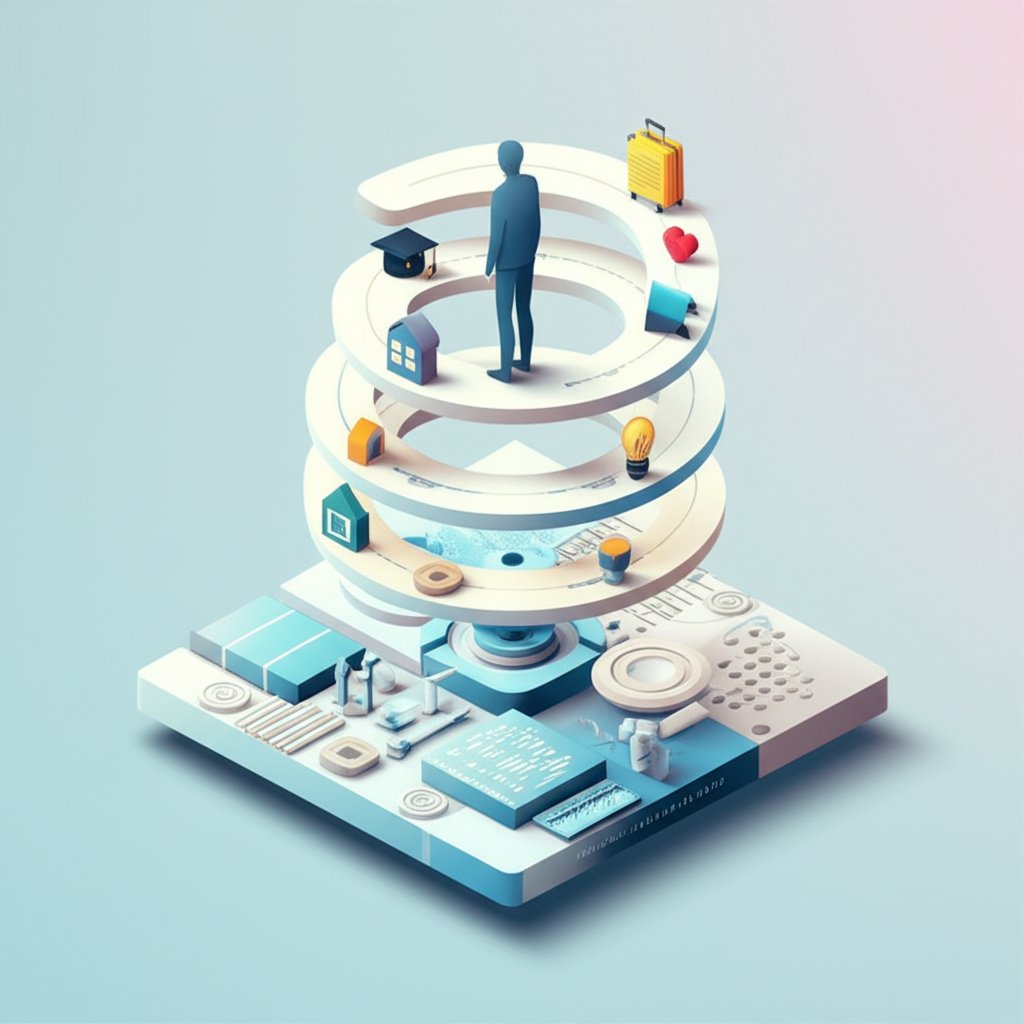 Visualizing life's anatomy: from basic data to significant defining moments.