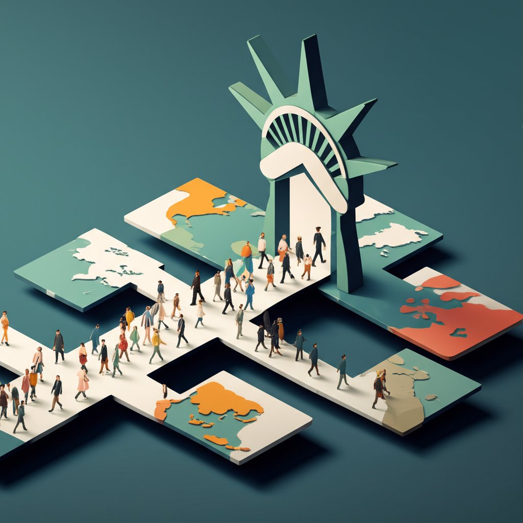Immigration and migration's diverse impact reshaping American identity.