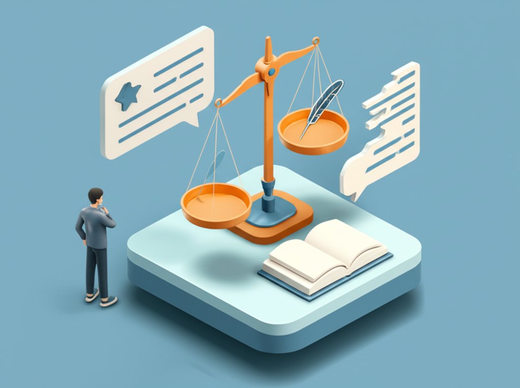 Storyteller's ethical dilemma: Balancing narrative tools with factual truth.