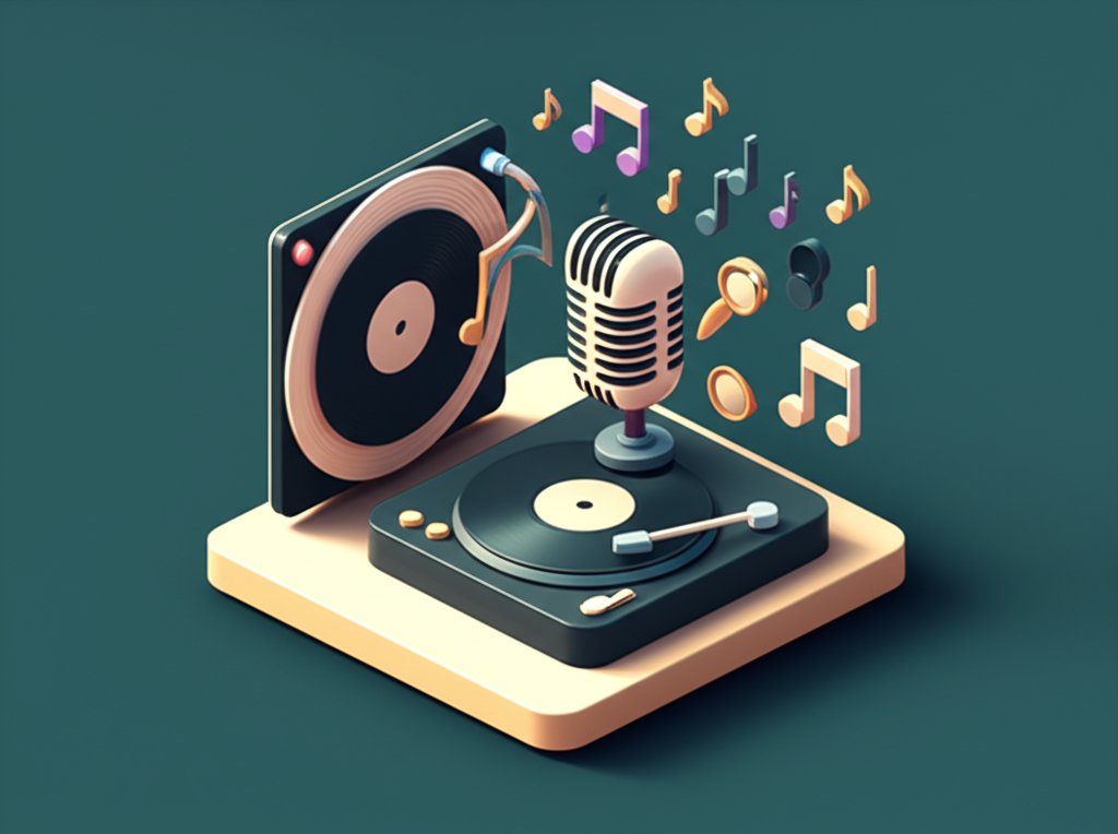 Early sound recording technology giving birth to new music genres.