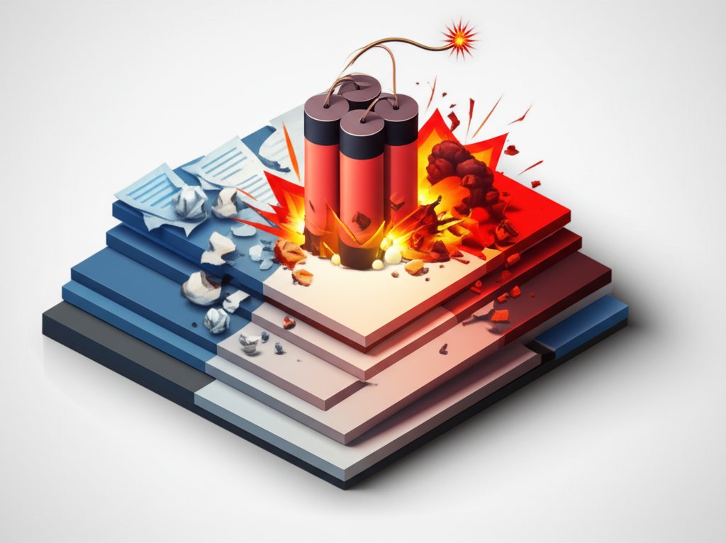 Conflict anatomy: How policy disagreements escalate into all-out war.