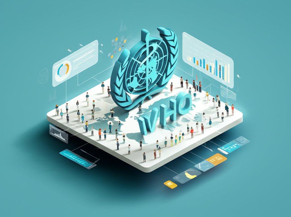 Scale of Who HQ: illustrating its vast reach and impact.