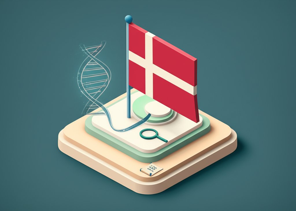 Genealogy: Tracing paternal ancestry and family roots directly to Denmark.