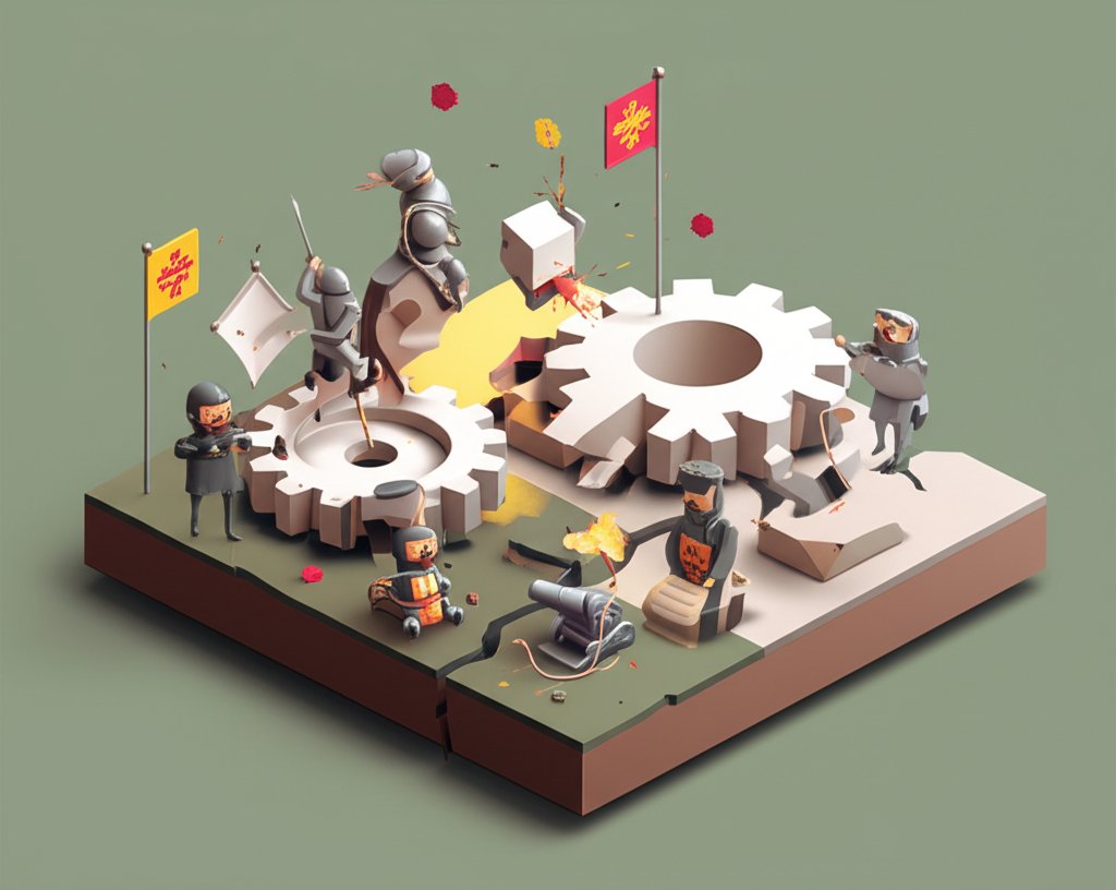 When plans spectacularly fail: blunders and bizarre battles unfold unexpectedly.
